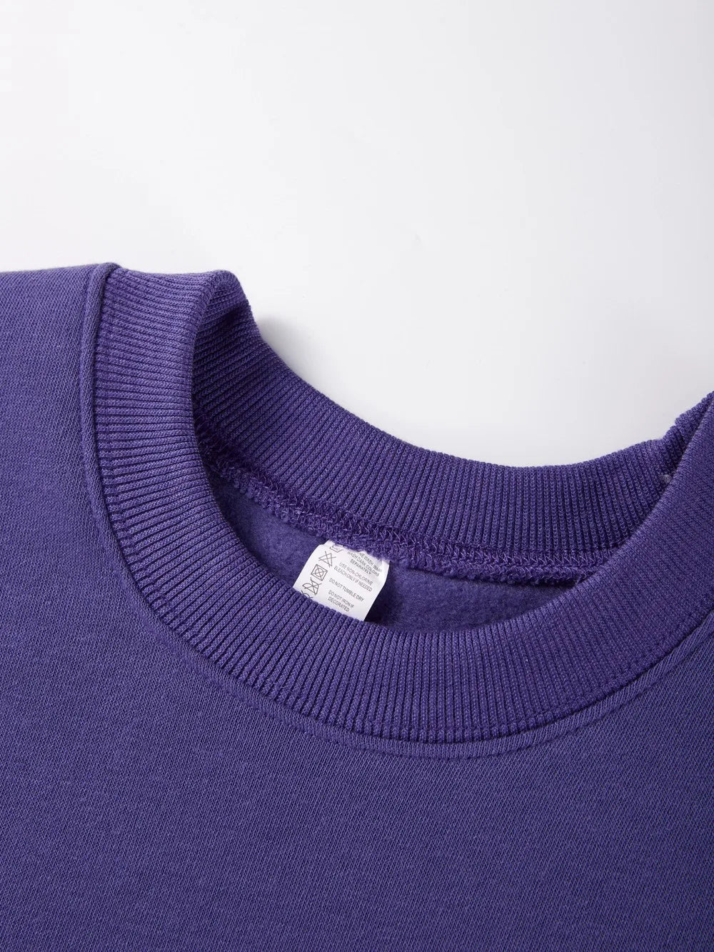 Damen Sweatshirt mit Leopardenherz-Druck Rundhals Langarm Pullover