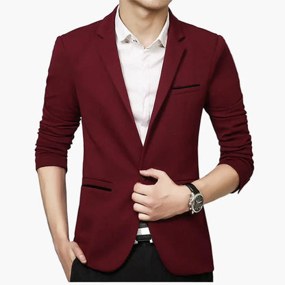 Herren Modernes Freizeit-Sakko für Business und Alltag – Slim Fit Blazer
