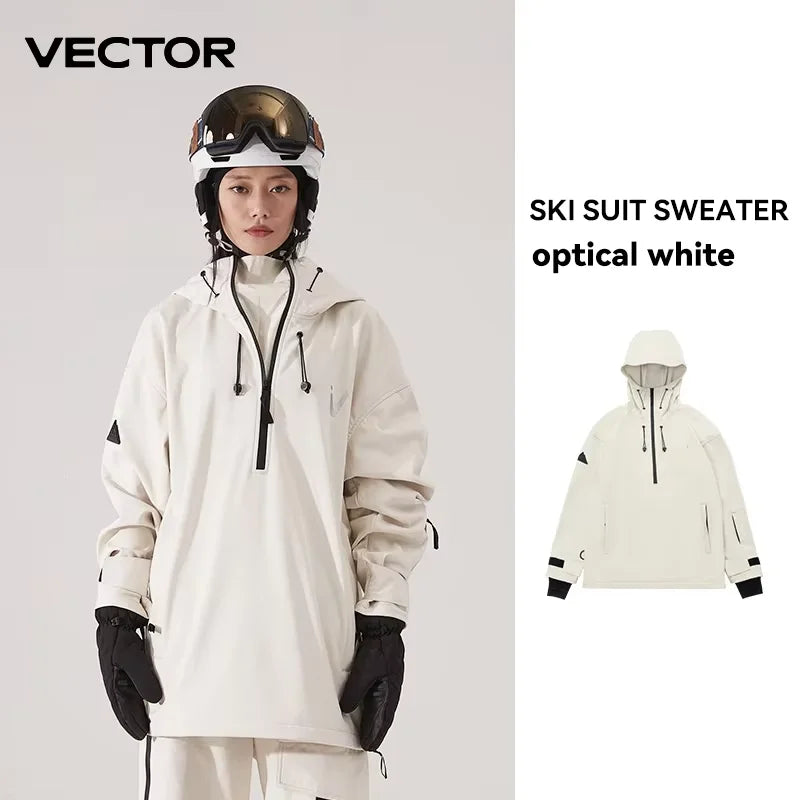 Unisex Ski Anorak Jacke & Hose Set - Wasserabweisend, Kapuze