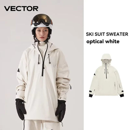 Unisex Ski Anorak Jacke & Hose Set - Wasserabweisend, Kapuze