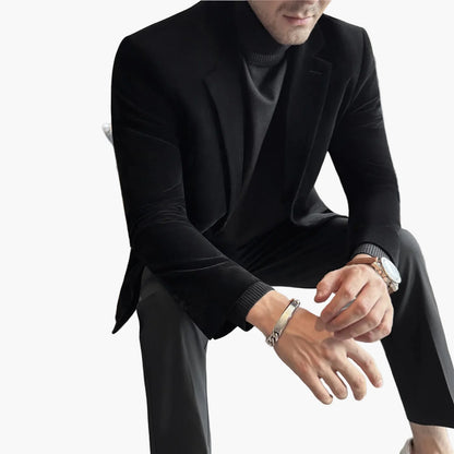 Herren Eleganter Business-Blazer – Modernes Sakko für Büro und festliche Anlässe