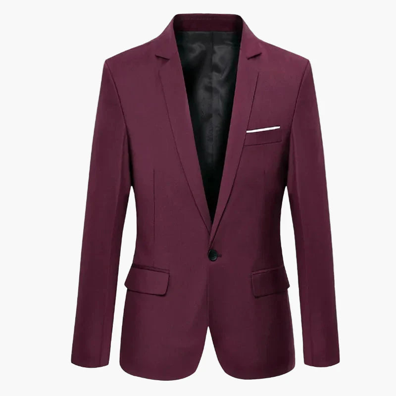 Herren Business Sakko Slim Fit – Eleganter Blazer für Büro & festliche Anlässe