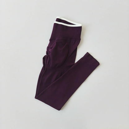 Damen Sport Leggings mit Hoher Taille, Scrunch Butt & Shaping-Effekt