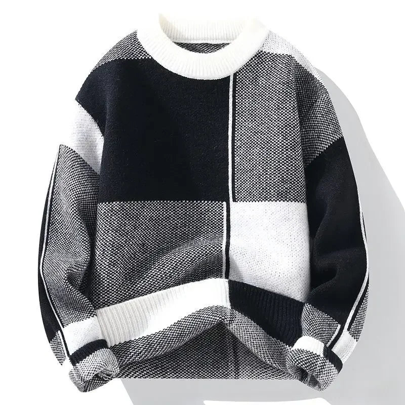 Herren Pullover im Retro-Style – Lässiger Strickpullover für Alltag und Freizeit