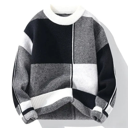 Herren Pullover im Retro-Style – Lässiger Strickpullover für Alltag und Freizeit