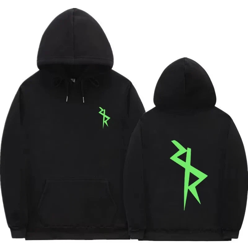 Kapuzenpullover Unisex Hoodie mit Kängurutasche & Grafikprint