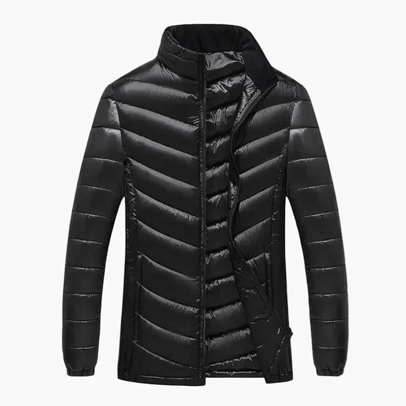 Herren Steppjacke Übergangsjacke Plus Size Komfort Outdoor Freizeit