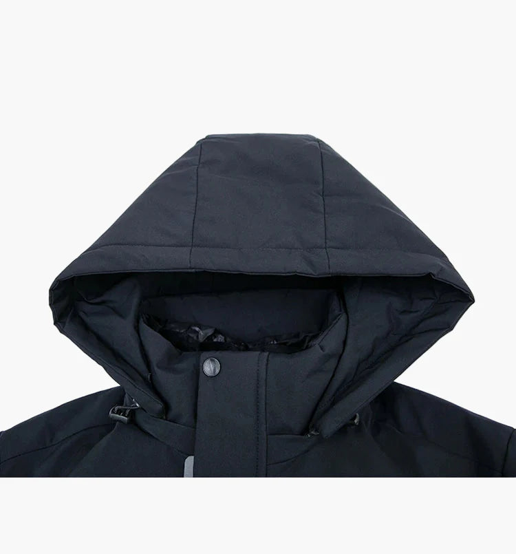 Herren Business Wintermantel – Eleganter Parka für Büro & Alltag