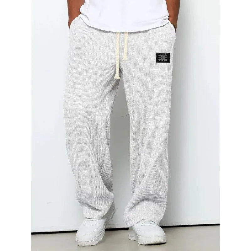 Herren Freizeithose Sweatpants mit Kordelzug