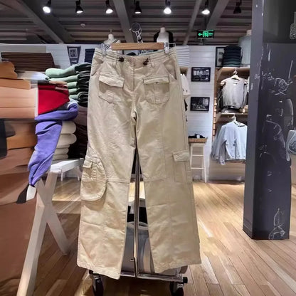 Loose Fit Cargohose für Damen mit mehreren Taschen