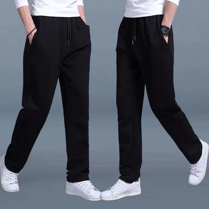 Herren Freizeithose Sweatpants mit Kordelzug