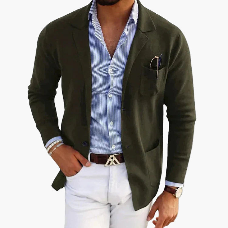 Herren Moderner Business-Blazer im Smart-Casual-Stil – Perfekt für Büro, Events & Alltag