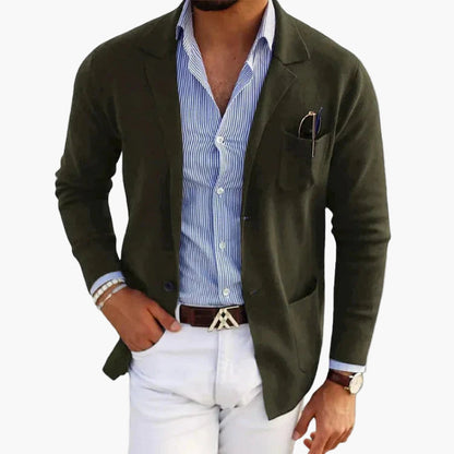 Herren Moderner Business-Blazer im Smart-Casual-Stil – Perfekt für Büro, Events & Alltag
