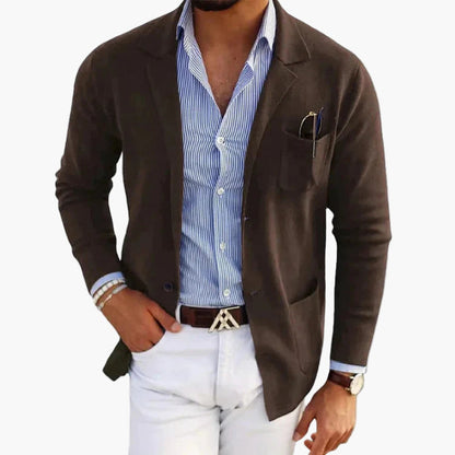 Herren Moderner Business-Blazer im Smart-Casual-Stil – Perfekt für Büro, Events & Alltag