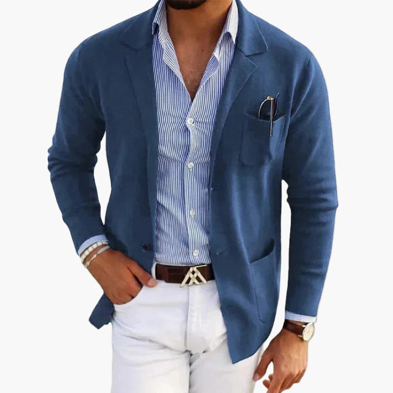 Herren Moderner Business-Blazer im Smart-Casual-Stil – Perfekt für Büro, Events & Alltag