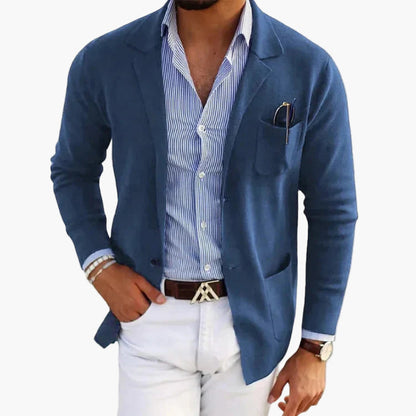Herren Moderner Business-Blazer im Smart-Casual-Stil – Perfekt für Büro, Events & Alltag