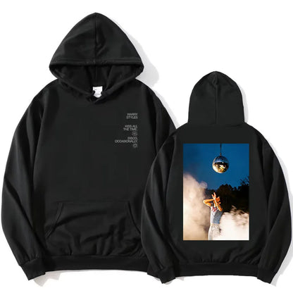 Unisex Kapuzenpullover mit aufgedrucktem Text und Motiv