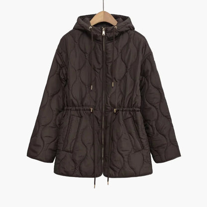 Damen Steppjacke mit Kapuze – Modische Übergangsjacke für Herbst und Winter
