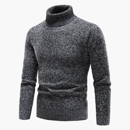 Herren Rollkragenpullover Strick Modern Freizeit Winter Elegant