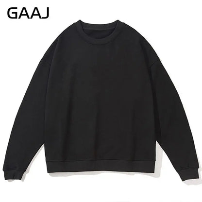 Unisex Langarm Sweatshirt Rundhals Basic Pullover