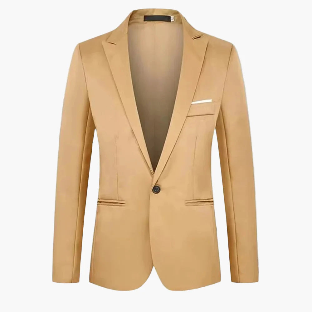 Herren Business Sakko – Eleganter Einreiher Blazer für formelle Anlässe und Büro