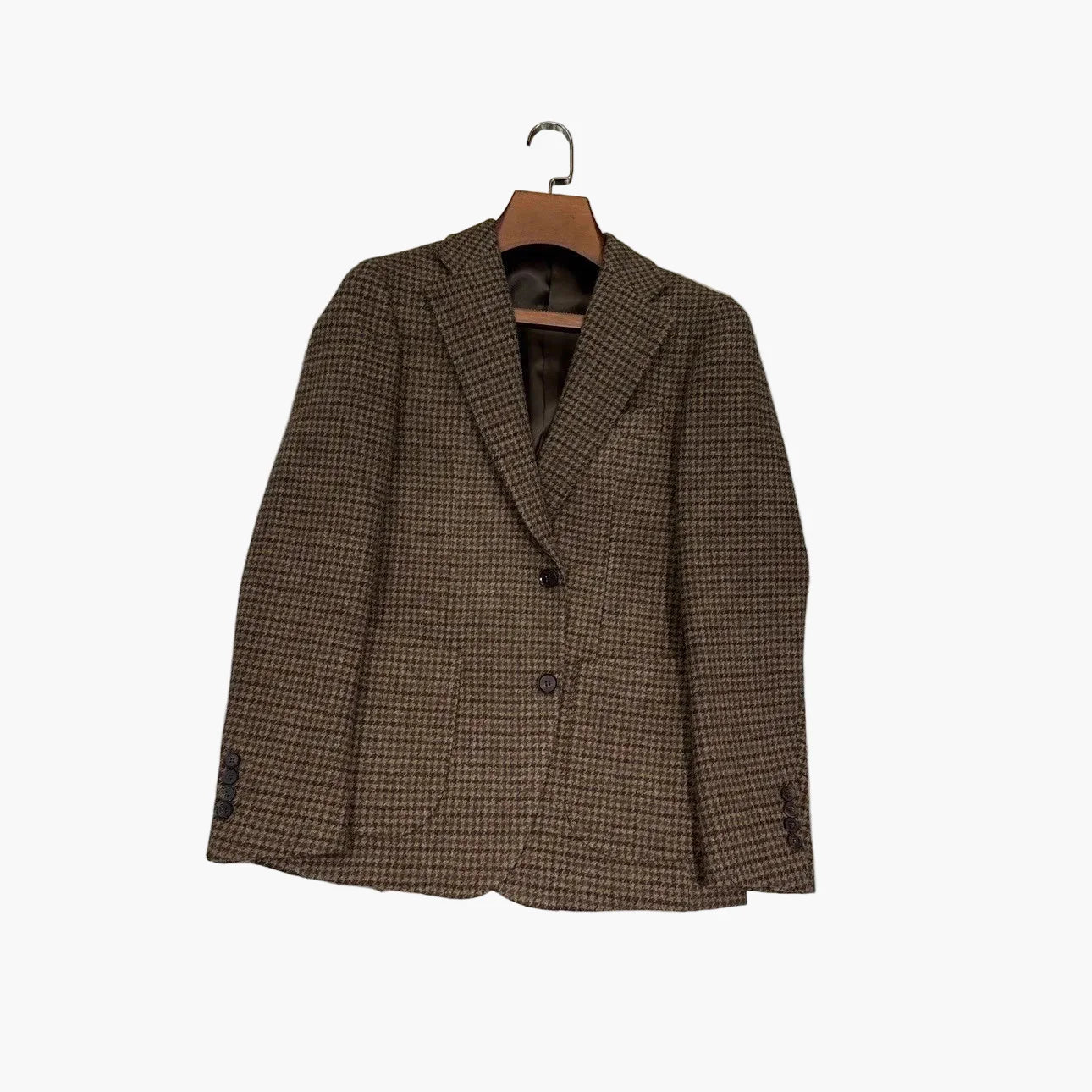 Herren Sakko im klassischen Hahnentritt-Stil – Elegante Freizeit- und Businessjacke