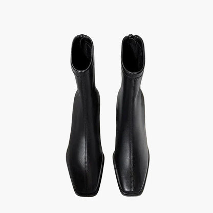Damen Stiefeletten mit Blockabsatz – Elegante Alltags- & Business-Boots
