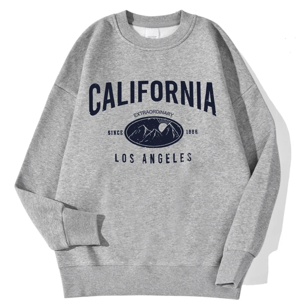 Unisex Sweatshirt Rundhalsausschnitt mit Motivdruck Langarm Oberteil Freizeit