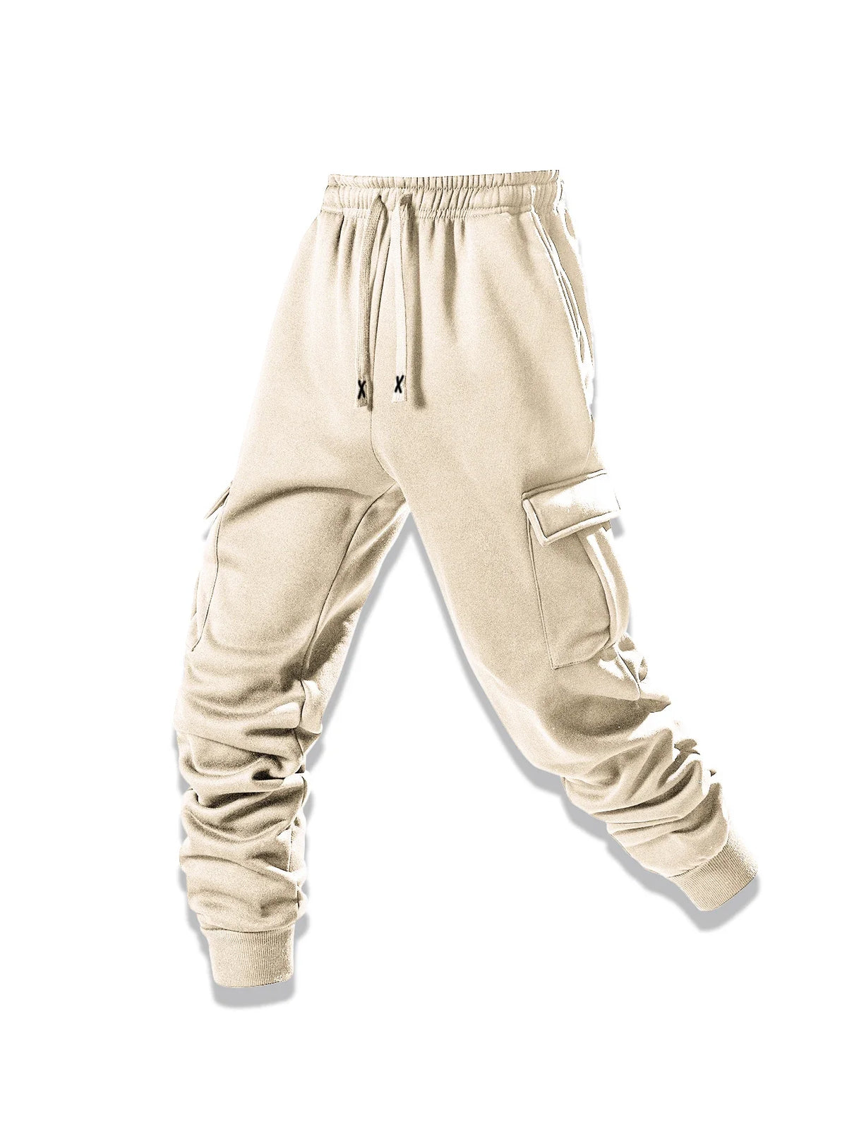 Unisex Cargo Jogginghose mit Taschen und Kordelzug
