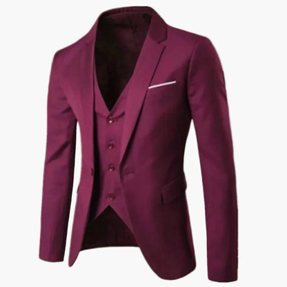 Herren Business Sakko Slim Fit – Eleganter Blazer für Büro & festliche Anlässe