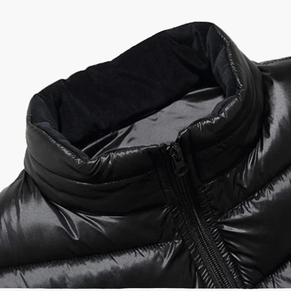 Herren Steppjacke Übergangsjacke Plus Size Komfort Outdoor Freizeit
