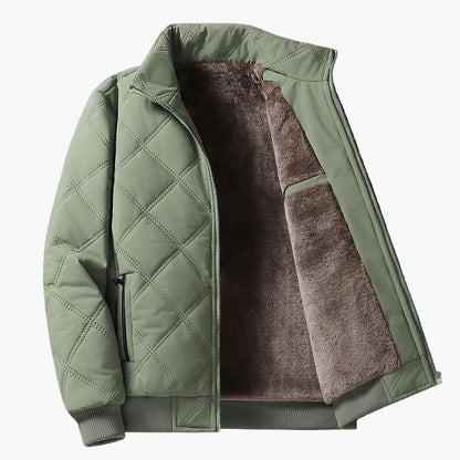 Herren Steppjacke mit Fleecefutter – Stilvolle Übergangsjacke für Alltag und Outdoor
