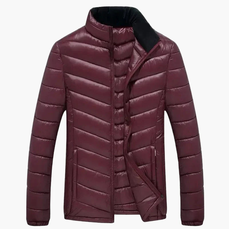 Herren Steppjacke Übergangsjacke Plus Size Komfort Outdoor Freizeit