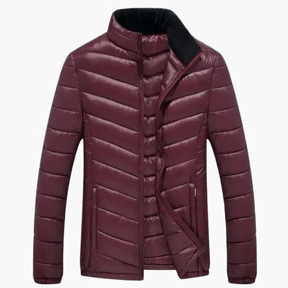 Herren Steppjacke Übergangsjacke Plus Size Komfort Outdoor Freizeit