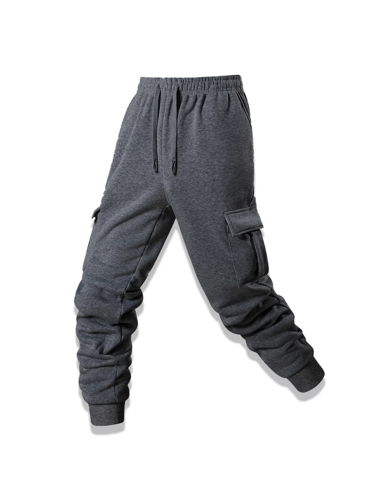 Unisex Cargo Jogginghose mit Taschen und Kordelzug