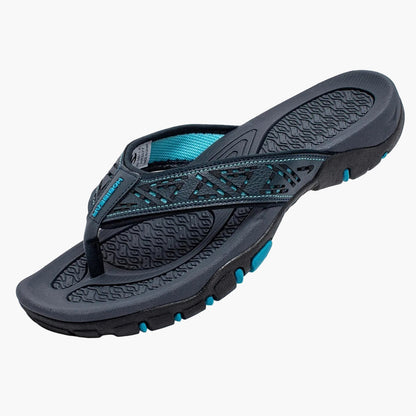 Herren Zehentrenner-Sandalen mit Fußgewölbestütze – Sportlich & Orthopädisch, Ideal für Alltag, Strand und Outdoor