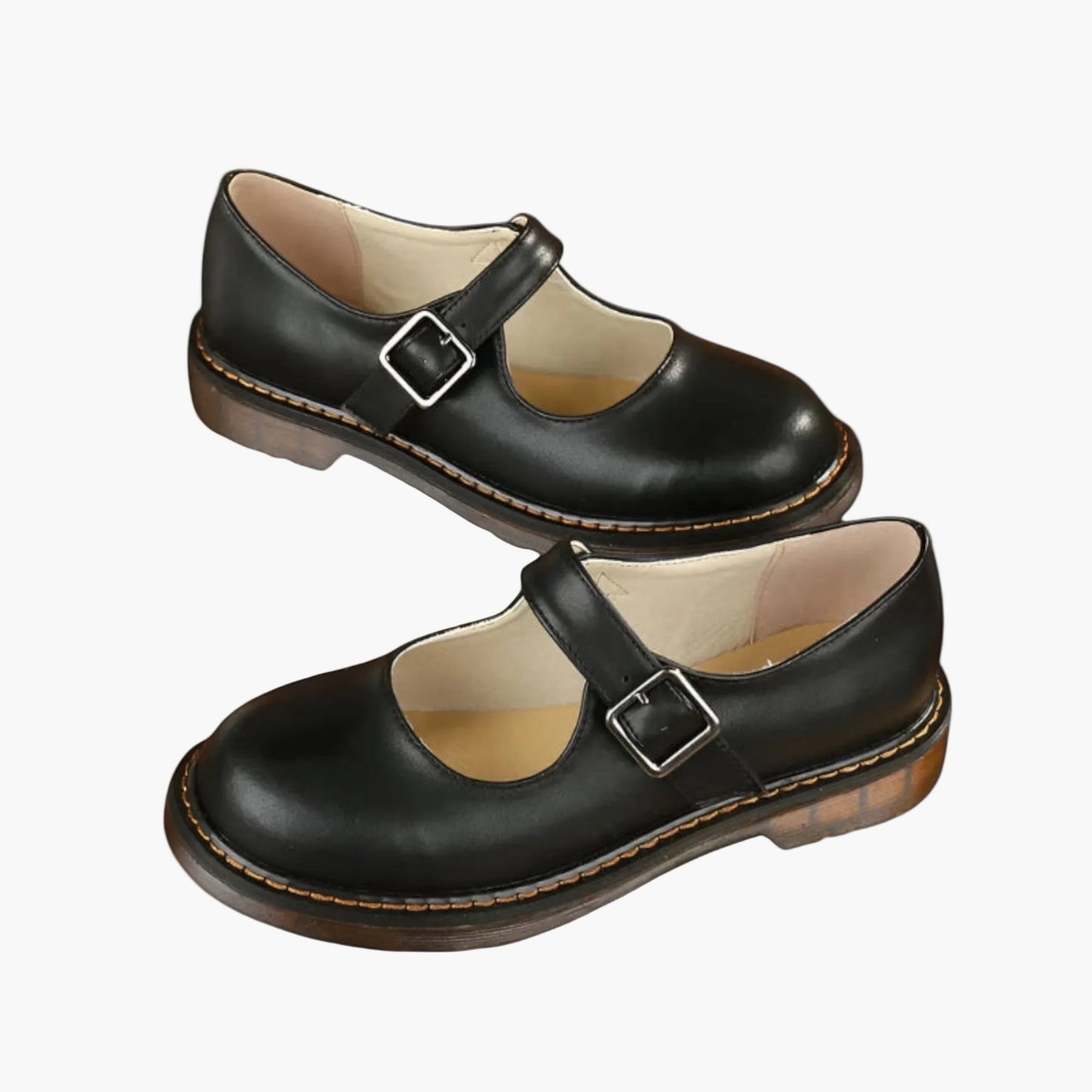 Damen Mary Jane Schuhe – Klassische Riemchen Halbschuhe für Alltag und Freizeit