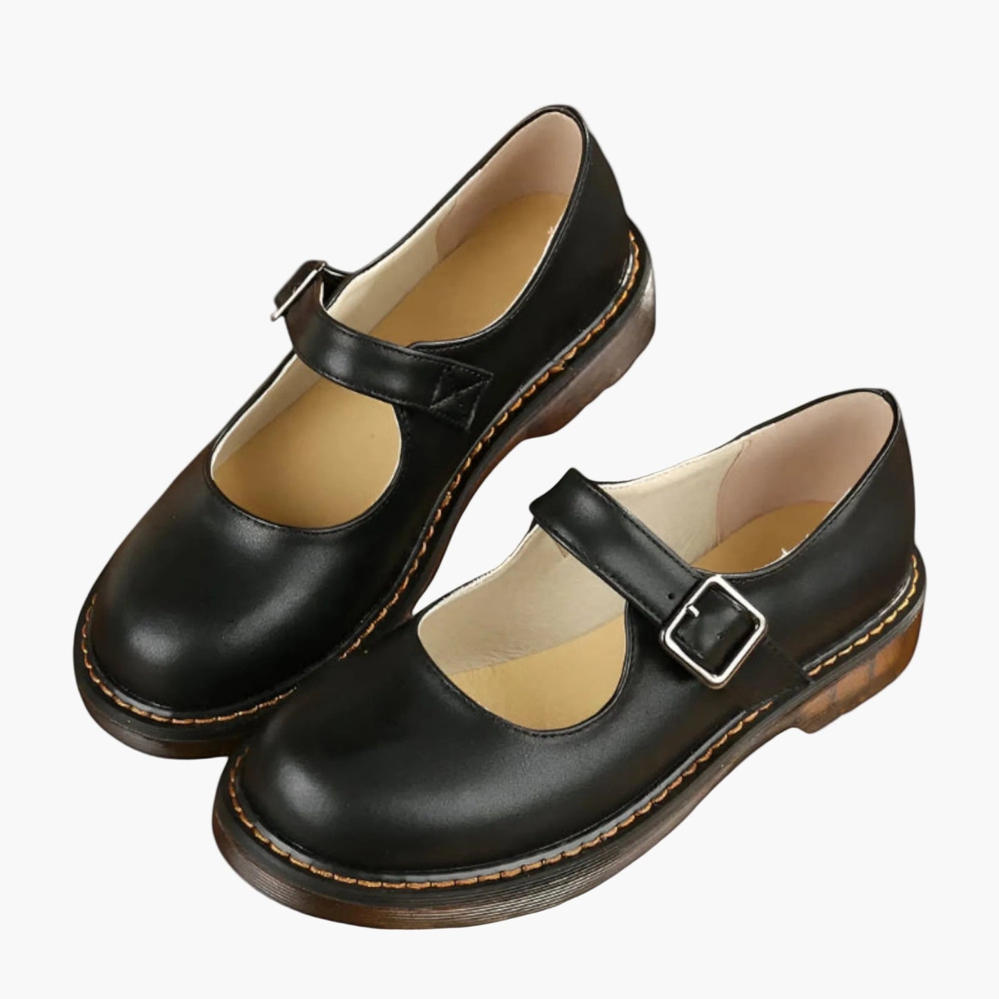 Damen Mary Jane Schuhe – Klassische Riemchen Halbschuhe für Alltag und Freizeit