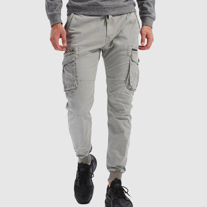 Herren Cargo Jogginghose mit Taschen – Taktische Freizeithose für Outdoor und Alltag