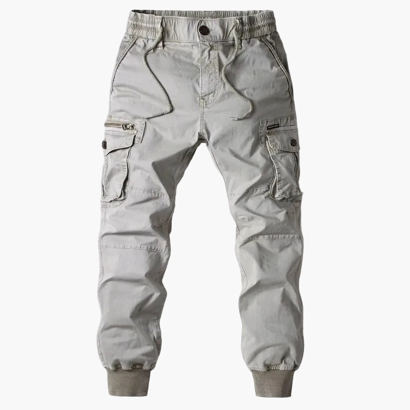 Herren Cargo Jogginghose mit Taschen – Taktische Freizeithose für Outdoor und Alltag