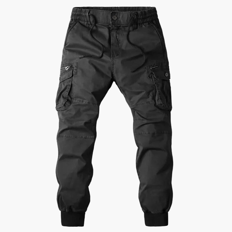 Herren Cargo Jogginghose mit Taschen – Taktische Freizeithose für Outdoor und Alltag