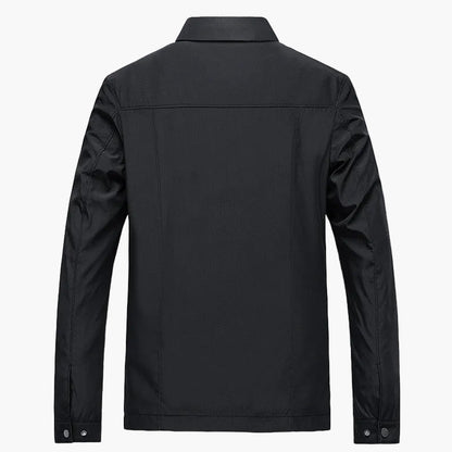 Herren Business Übergangsjacke mit Stehkragen – Eleganter Freizeit-Look, Büro & Alltag