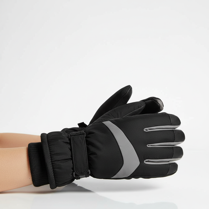 Winterhandschuhe für Schnee mit Touchscreen-Funktion und verstellbarem Riemen