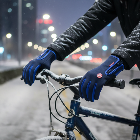 Winterhandschuhe mit Reißverschluss für Damen und Herren