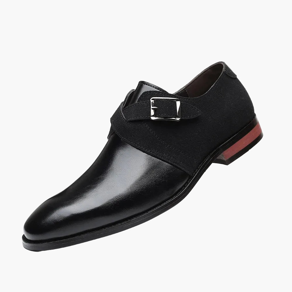 Herren Business-Monkstrap Loafer – Eleganter Zweiriemer für Büro & Events