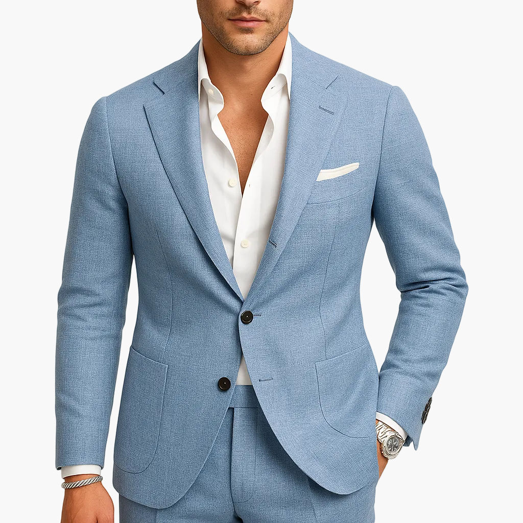 Herren-Anzug in modernem Slim-Fit für Business und Freizeit
