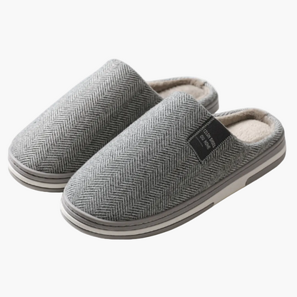 Herren Hausschuhe Komfort-Stil für Zuhause – Elegante Pantoffeln zum Entspannen