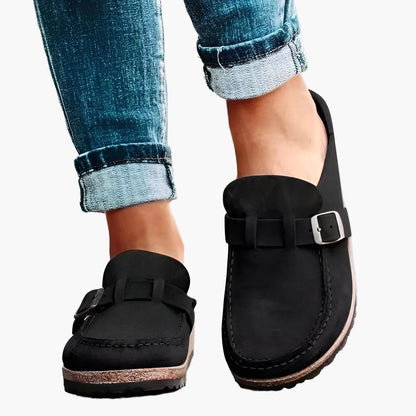 Damen Orthopädische Slip-On Pantoletten – Komfort Gesundheitsschuhe für Alltag und Freizeit