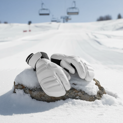 Unisex Winter Skihandschuhe Schneehandschuhe wasserabweisend mit PRO Aufdruck