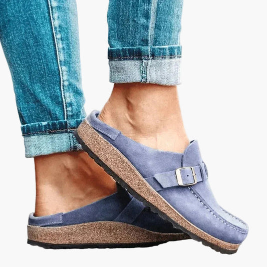 Damen Orthopädische Slip-On Pantoletten – Komfort Gesundheitsschuhe für Alltag und Freizeit